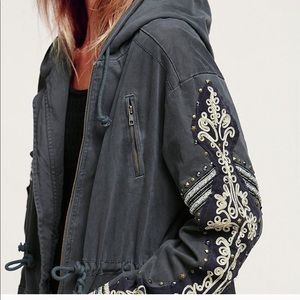 Free People Golden Quills Parka